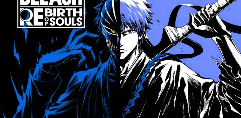 Ichigo de Bleach avec un masque et une épée pour Rebirth of Souls.