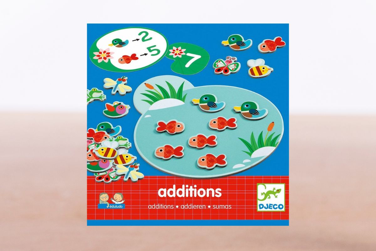 Jeu Djeco Eduludo Additions pour apprendre les maths