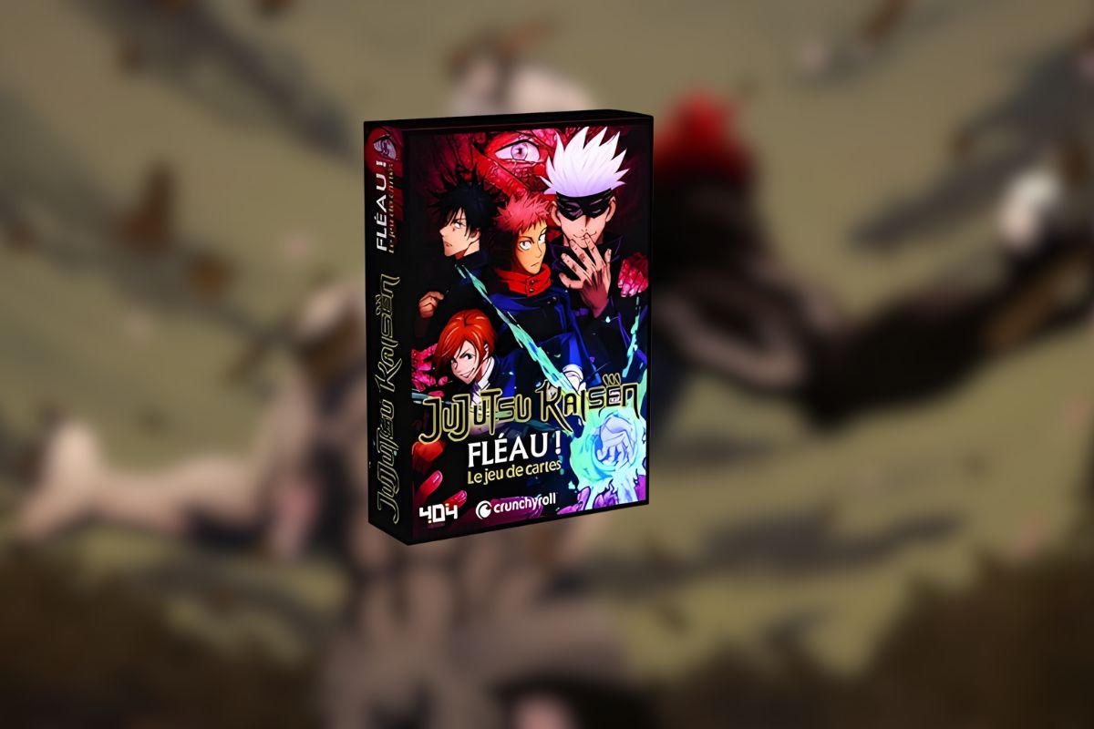 Boîte du jeu de cartes "Jujutsu Kaisen : Fléau !"