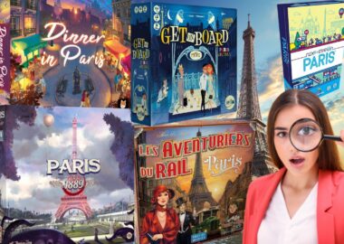 Les meilleurs jeux de société pour découvrir Paris.