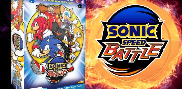 Boîte du jeu de cartes Sonic Speed Battle