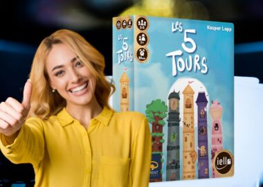 Jeu de cartes Les 5 Tours, mélange de stratégie et d'audace