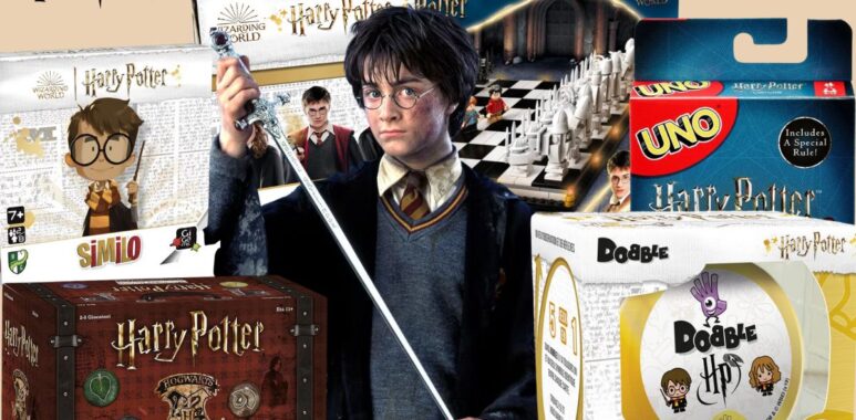 10 jeux de société inspirés de Harry Potter pour des soirées magiques.